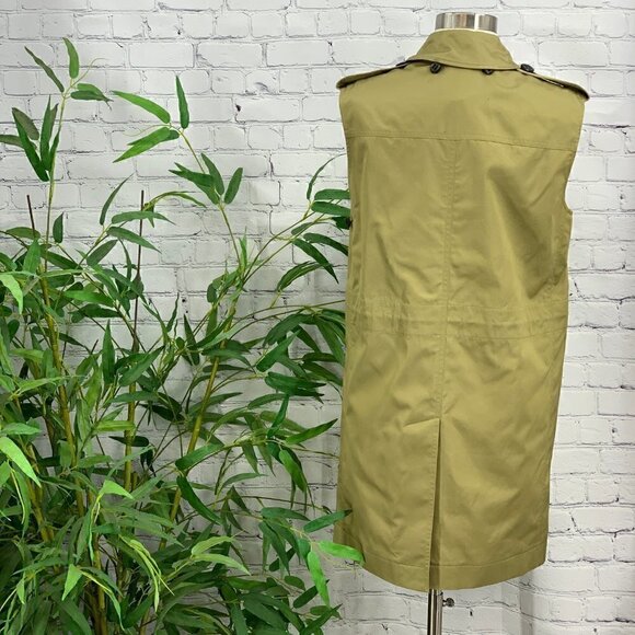 Coach Tan Trench Coat w/ Detachable Shoulders - Picture 5 of 8